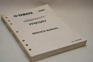 OEM Yamaha ATV Service Shop Manual LIT-11616-22-40 YFM70RY Raptor 700R 2009 09 - Very Good