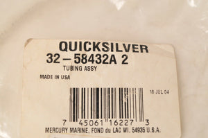 Mercury MerCruiser Quicksilver Tubing hydraulic pump to sender | 32-58432A2 - Like New