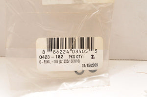 NEW NOS OEM ARCTIC CAT 0423-182 O-RING Qty:2 SHIFT LEVER 300 250 400 800 700 ++ - Like New