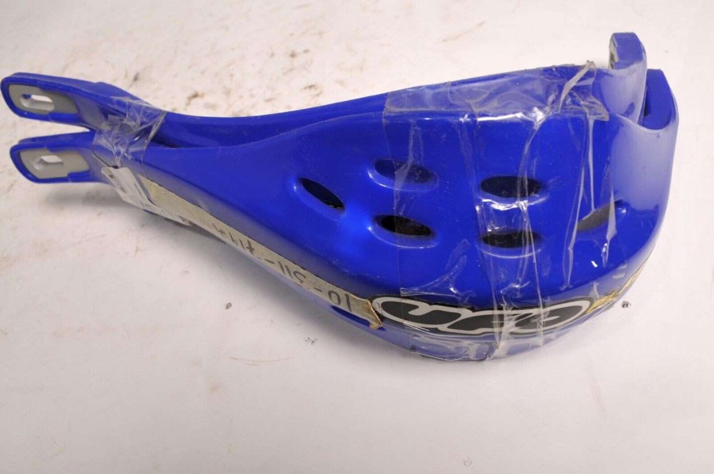 Blue UFO motorcycle handguards brush guards - no hardware or brackets as shown - Like New