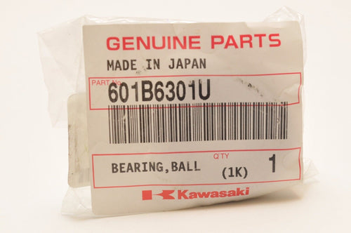 NEW NOS KAWASAKI 601B6301U BALL BEARING REAR HUB 1974-NEW KX125 KE100 KLX110L++ - Like New