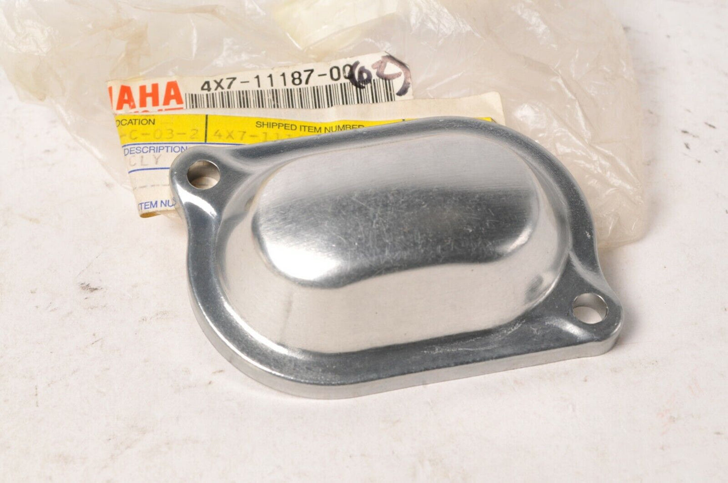 Genuine Yamaha 4X7-11187-00-00 Cylinder Head (valve) cover - Virago Rear Cyl.