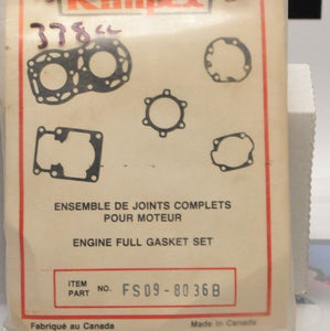 NEW NOS KIMPEX FULL GASKET SET R18- FS09 09-8036B  - Like New