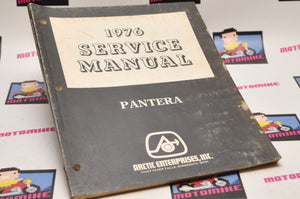 Genuine ARCTIC CAT Factory Service Shop Manual  1976 PANTERA  0153-087 - Very Good