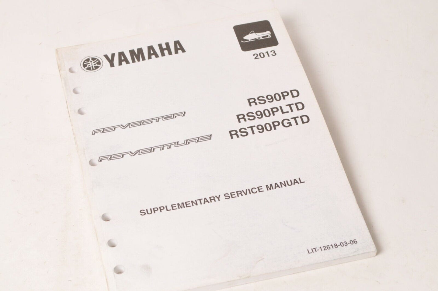 Yamaha Supplementary Service Manual Repair Maintenance Shop | RS90 RST90 2013 - Very Good