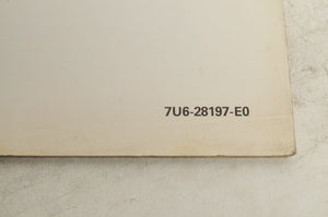 Yamaha Service Shop Manual - YS-220 Snowthrower  En  |  7U6-28197-E0