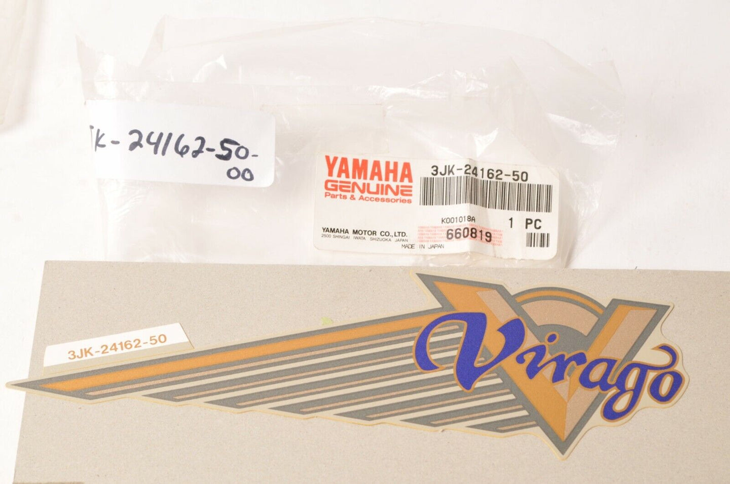 Genuine Yamaha 3JK-24162-50 Decal Emblem 2 