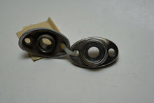 Load image into Gallery viewer, 1930s Vintage Classic Door Handle Trim Escutcheon Escutcheons Qty:2 Chrome
