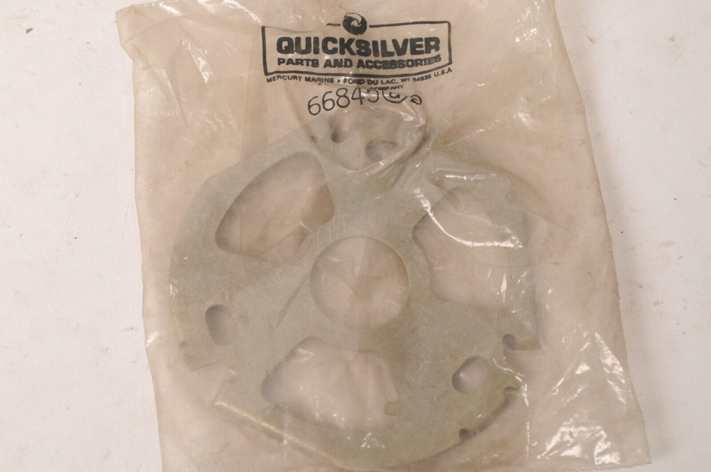 Mercury MerCruiser Quicksilver Plate,Retainer -starter pawl 40hp 50hp  | 66845 - Like New