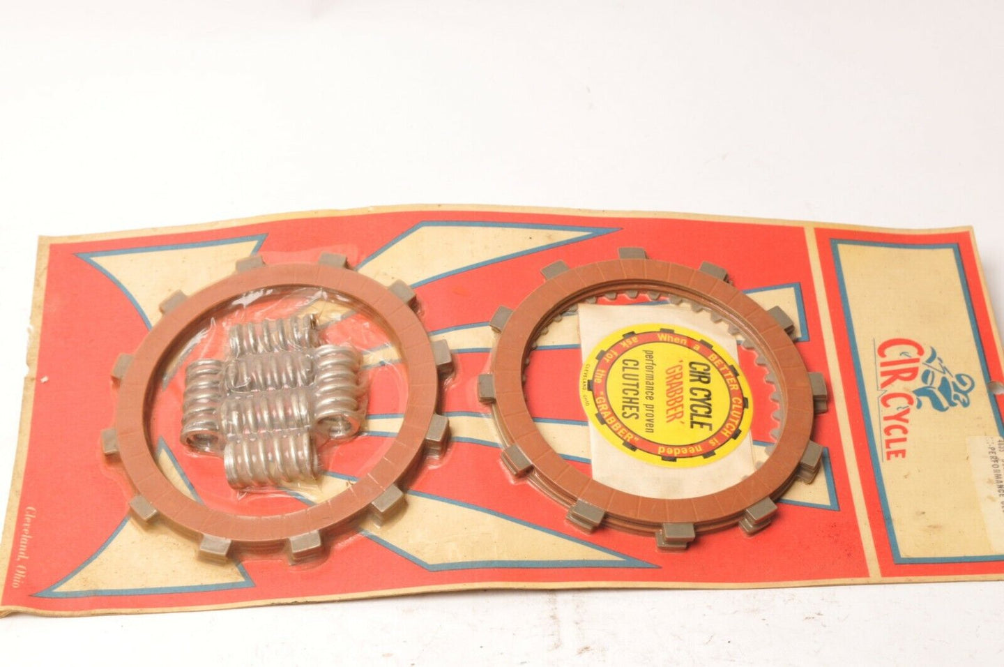 Cir Cycle Clutch Kit Fibres Discs Springs Set - Suzuki GS400 | 12-4635 / 05-808 - Like New