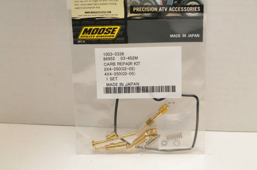 MOOSE CARB CARBURETOR REBUILD KIT 1003-0336 // 03-452 ARCTIC CAT 250 2X4/4X4 - Like New