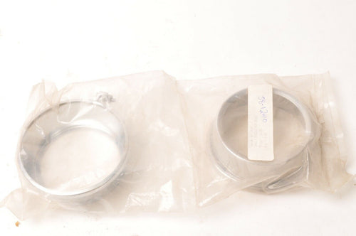 Chrome Speedo Tach Gauge Rings Surrounds for Kawasaki KZ650 750 900 1000