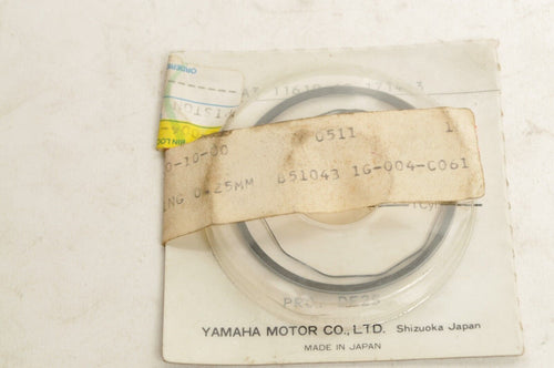 Genuine Yamaha Piston Ring Set 1st O/S +0.25mm RT100 DT100 81+  |  3A3-11610-10