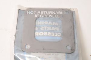 Mercury MerCruiser Quicksilver Block Off Gasket Center Riser exh V6 V8 | 8637251 - Like New