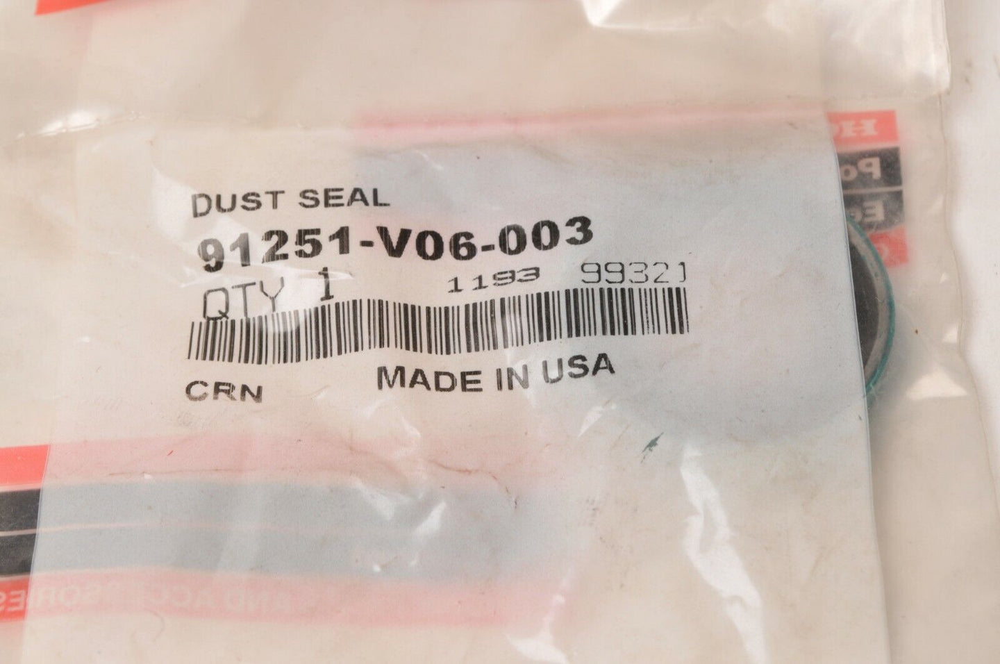 Genuine Honda 91251-V06-003 Dust Seal VG100 Transmission