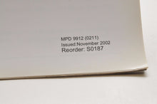 Load image into Gallery viewer, 2003 VF750C MAGNA Genuine OEM Honda Factory SETUP INSTRUCTIONS PDI MANUAL S0187 - Very Good