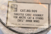 Load image into Gallery viewer, NEW/NOS LLP VINTAGE CABLE, THROTTLE #909 ARCTIC CAT &amp; OTHERS 28.25&quot; INNER WIRE - Like New