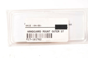 Moose Racing Outer handguard mount kit  Silver 181762 - Like New