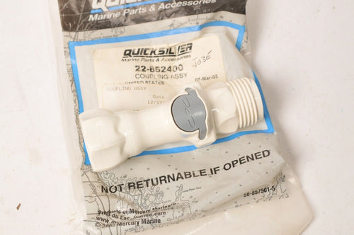 Mercury MerCruiser Quicksilver 852400 Coupling Assembly - Coolant Cowl Flushing  - Like New