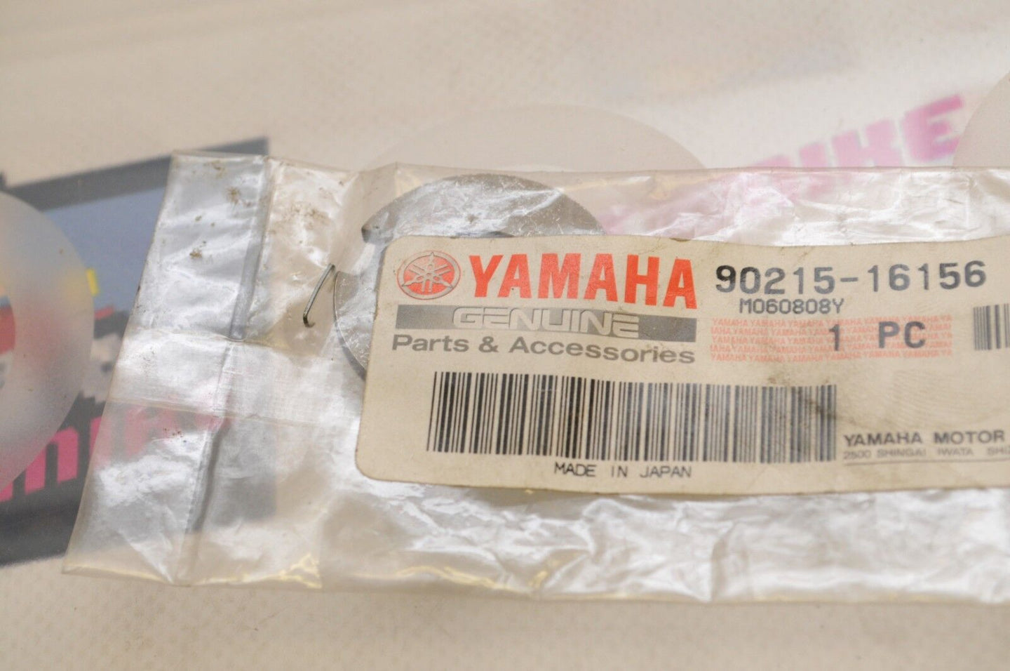 NEW NOS OEM YAMAHA 90215-16156 WASHER, LOCK - CLUTCH - Like New