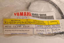 Load image into Gallery viewer, Genuine Yamaha Clamp,hose intake boot YZF-R6 99-02 1999-2002 | 90450-68094-00
