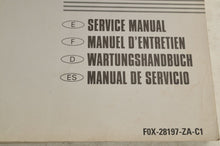 Load image into Gallery viewer, Yamaha Service Shop Manual - WaveRunner GP1200R  En/Fr/De/Es  |  460060