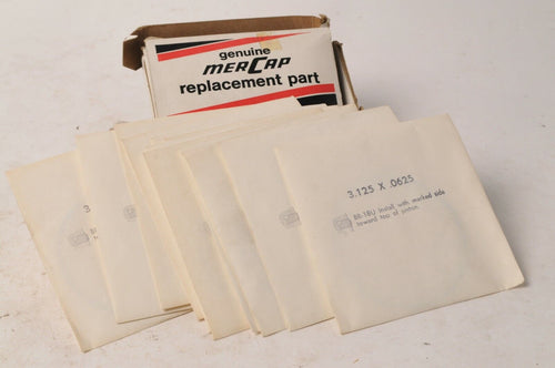 Mercury Quicksilver 39-67376A12 Piston Ring Set (12 pieces 12pc) 175HP Outboard - Like New