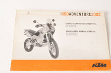 Load image into Gallery viewer, Genuine Factory KTM Spare Parts Manual Chassis 950 Adventure/S 2003 03 | 3208106 - Very Good