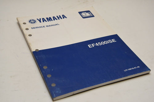 OEM Yamaha Generator Service Shop Manual LIT-19616-01-46 EF4500iSE 2008/2009 - Very Good