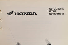 Load image into Gallery viewer, 2004 GL1800 GL1800A GENUINE Honda Factory SETUP INSTRUCTIONS PDI MANUAL S0213 - Very Good