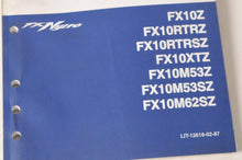 Load image into Gallery viewer, Yamaha Supplementary Service Manual Repair Maintenance Shop | FX Nytro 2010 - Very Good