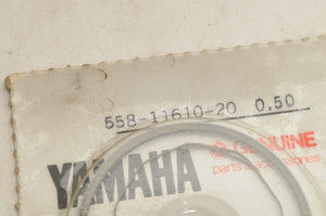 Genuine Yamaha Piston Ring Set 2nd O/S .50mm DT100 MX100 76-83  |  558-11610-20