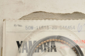 Genuine Yamaha Piston Ring Set 2nd O/S .50mm XC125 XV250 YFA1 +  |  50M-11610-20