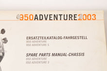 Load image into Gallery viewer, Genuine Factory KTM Spare Parts Manual Chassis 950 Adventure/S 2003 03 | 3208106 - Very Good