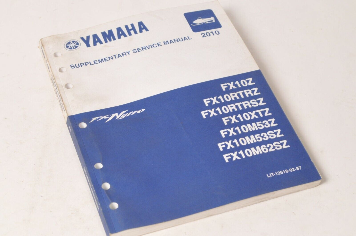 Yamaha Supplementary Service Manual Repair Maintenance Shop | FX Nytro 2010 - Very Good