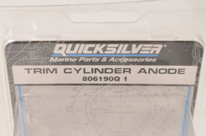 Mercury Quicksilver MerCruiser Anode Aluminum Vazer Trim cylinder | 806190Q1 - Like New