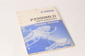 Yamaha Supplementary Service Manual Repair Maintenance Shop | PZ500 NOS - Like New
