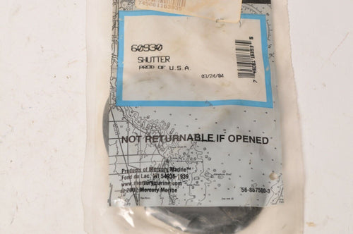 Mercury Mercruiser Quicksilver Shutter Water Exhaust Separator | 60930 - Like New