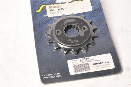 Sunstar Front Sprocket 15t 520 Kawasaki EN500 EX500 DL650 DL1000 ++   | 33315 - Like New