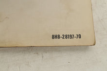 Load image into Gallery viewer, Yamaha Service Shop Manual EXCEL-V 1979 English French  | 8H8-28197-70