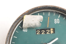 Load image into Gallery viewer, Used Honda Gauge Speedometer Speedo Vintage Nippon Seiki 120 130 mph green face - Very Good