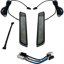 Load image into Gallery viewer, CUSTOM DYNAMICS LIGHT LED FORK SMK BLK CD-FORK-HD-SB
