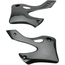 Load image into Gallery viewer, UFO KX125/250 99-02 RAD COVERS BLACK KA03720-001