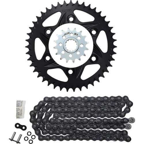 VORTEX CHAIN KIT FZ-10 BLACK CK6471