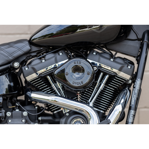 S&S CYCLE COVER AC MINI TR-DRP GL/ BLK 170-0366