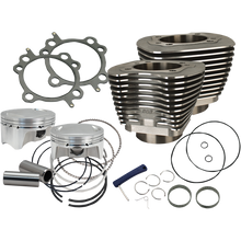 Load image into Gallery viewer, S&amp;S CYCLE 07-17 T/C BLK 107" CYL KIT COOL/AIR 910-0500