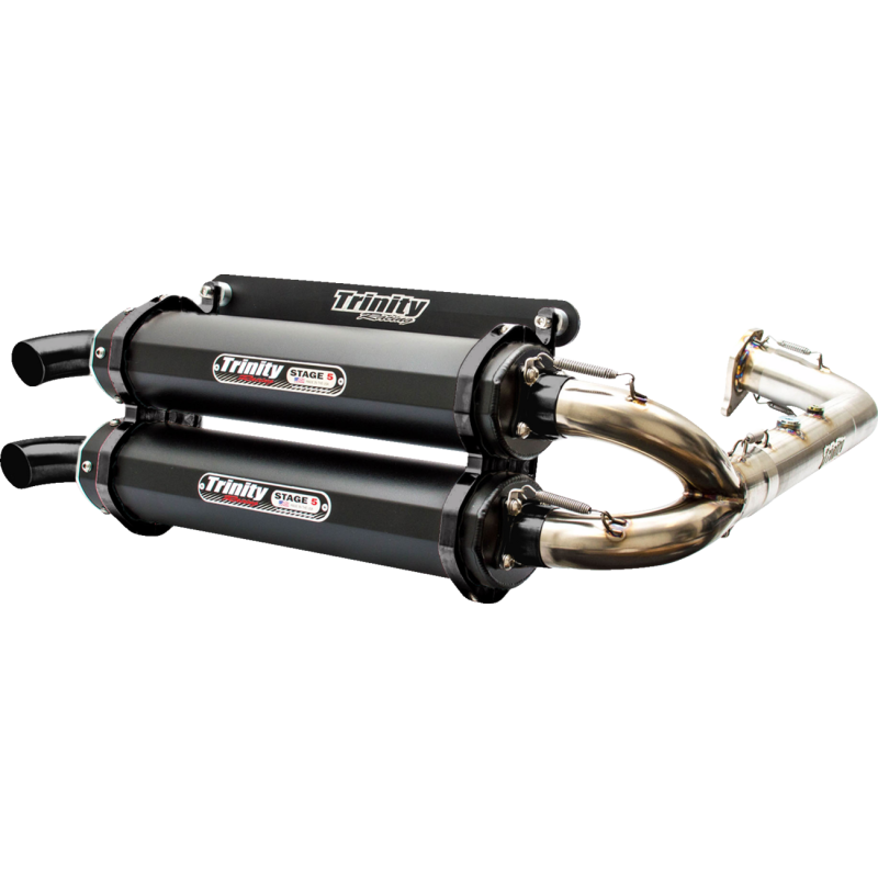 TRINITY RACING EXHAUST RZR PRO XP BKCRKT TR-4174D-C2