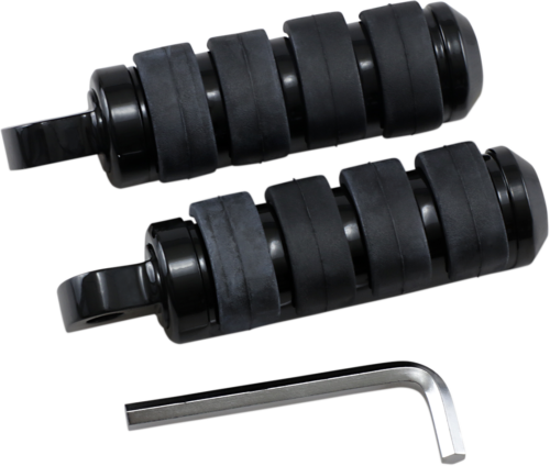 DRAG SPECIALTIES FOOTPEG S-RIDE SML BLK 361043