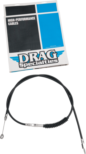 DRAG SPECIALTIES BLACK 74-11/16 HE CLUTCH CABLE 0652-1432