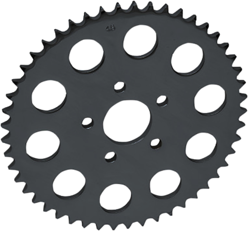 DRAG SPECIALTIES 86-99 BT SPROCKET BLK 51T FLAT 1210-1835